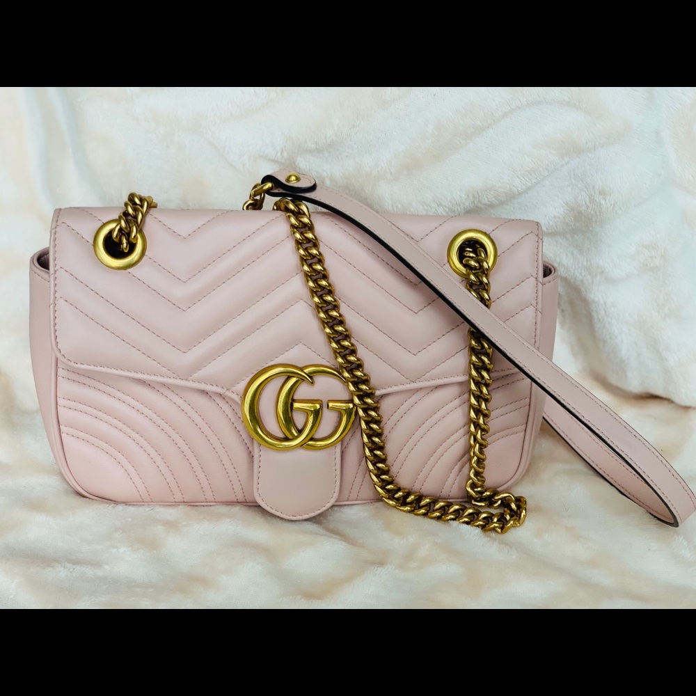 Gucci GG Marmont small matelassé shoulder bag